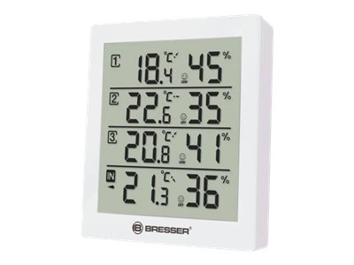 BRESSER Temeo Hygro Quadro weiß