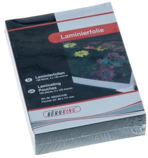 Büroring Laminierfolie, A7, 80 x 111mm, 125mic