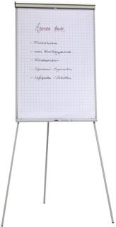 Büroring Flipchart Standard grau, Schreibtafelfläche 105x68cm