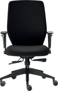 Bürodrehstuhl Office Basic 5100 höhenverstellbare Armlehnen, schwarz