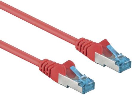 Patchkabel CAT 6A S/FTP, 5m, rot 
