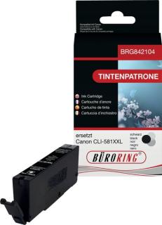Tintenpatrone schwarz für Canon PIXMA TS6150 / 6250 / 8150 / 8250