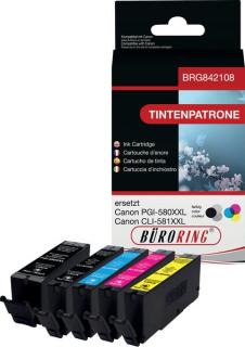 Multipack Tintenpatronen für Canon PIXMA TS6150 / 6250 / 8150 / 8250