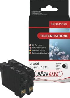 Doppelpack schwarz für Epson XP30,XP102,XP202,XP205,XP302,