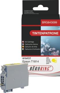 Tintenpatrone gelb für Epson XP30,XP102,XP202,XP205,XP302,