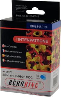 Tintenpatrone cyan für Brother DCP-145C,-165C, -185C -185C,-385C