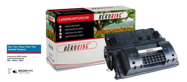 Toner Cartridge schwarz für HP LaserJet Enterprise 600 M603dn,