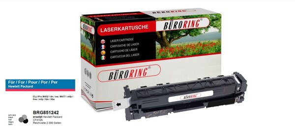 Toner Cartridge schwarz, # CF410A für Color LaserJet Pro M452/452dn/