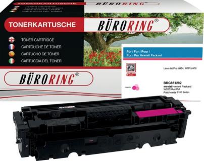 Toner W2033A magenta für HP Color LaserJet M450, 454, 455, 470, 479