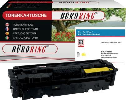 Toner W2032A gelb für HP Color LaserJet M450, 454, 455, 470, 479