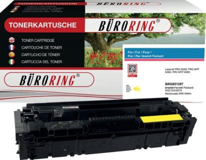 Toner W2212X gelb für HP Color LaserJet pro M255, MFP M283