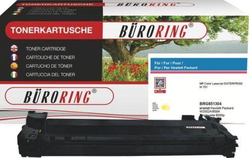 Toner gelb für HP LaserJet Enterprise M751dn