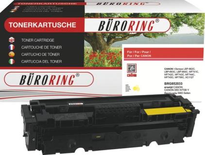 Toner Cartridge 055H gelb für Canon LBP-620/640 Serie/MF 640 Serie