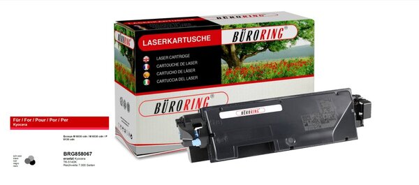 Tonerkit schwarz, # TK-5140K für Kyocera Ecosys M-6030cdn/M-6530cdn,