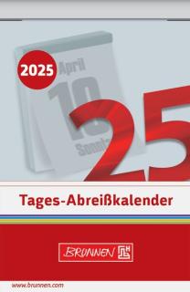 Tagesabreißkalender 5,5 x 7,5 cm Nr.3 Schlitzweite 22 mm, 1 Seite/1 Tag