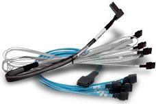 BROADCOM Cable x8 8654 2x4 8643 9402 BLK SAS 1M