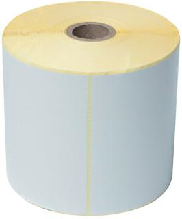 Einzeletikettenrolle 102 x 74 mm, weiß, 1100 Etiketten/Rolle