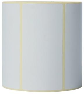 Einzeletikettenrolle 102 x 50 mm, weiß, 1050 Etiketten/Rolle
