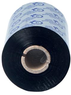 Standard Wachs, 110mm/400m, schwarz TJ-Transferbänder, Mindesabnahme 8 Stk