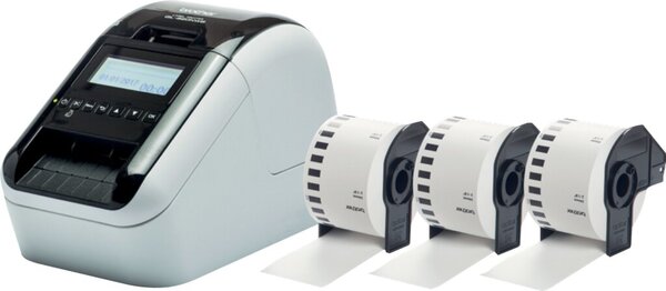 Etikettendrucker QL-820NWBCVM, Thermo- direktdruck, 300 dpi Auflösung