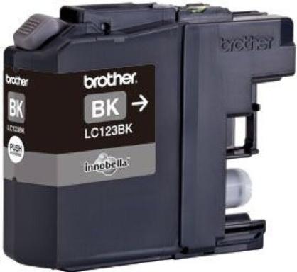 BROTHER LC123BK Schwarz Tintenpatrone