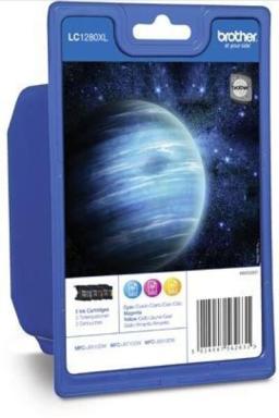 BROTHER LC1280XL Rainbow Pack Gelb, Cyan, Magenta Tintenpatrone