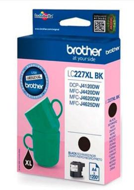 BROTHER LC227XLBK Schwarz Tintenpatrone
