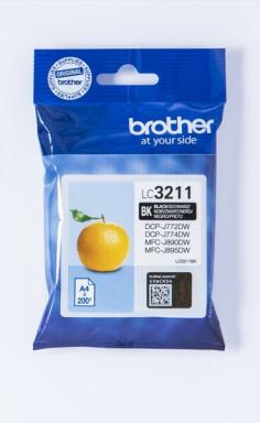 BROTHER LC3211BK Schwarz Tintenpatrone