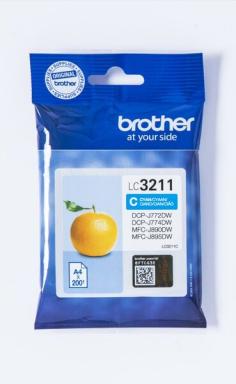 BROTHER LC3211C Cyan Tintenpatrone