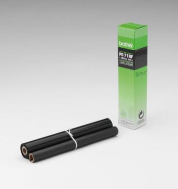 BROTHER PC71RF Thermotransfer Rolle schwarz