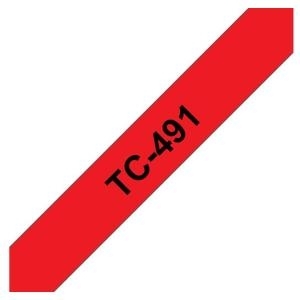 Image BROTHER_TC491_Schriftbandkassette_rot_schwarz_img5_3686601.jpg Image