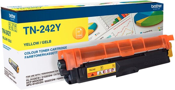 BROTHER TN242Y Gelb Tonerpatrone