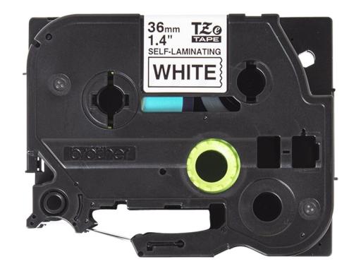 Image BROTHER_TZeSL261_tape_Black_on_White_36mm_img3_3711963.jpg Image
