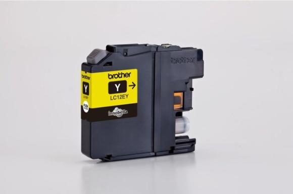 BROTHER Tintenpatrone LC12EC yellow ca.