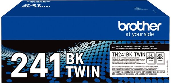 BROTHER Toner/TN241BKTWIN Black 2x2500p