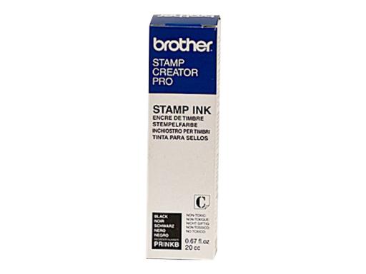 BRO SC2000 STAMP INK REFILL BK 12-er Pack
