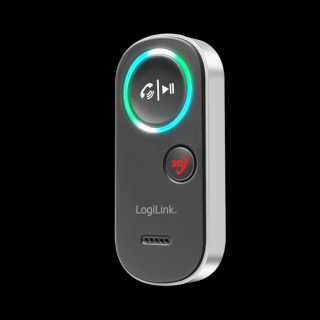 LOGILINK Bluetooth 5.4, 3D-Audioempfänger, schwarz