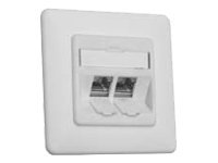 BTR NETCOM BTR E-DAT modul 8/8(8) UP Cat.6 Anschlußdose reinw.