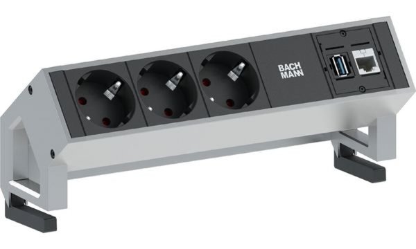 Image Bach_DESK2_3xSchuko_1xCAT6_1xUSB_02m_img3_3837492.jpg Image
