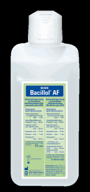 Bacillol AF, aldehydfreie, alkoholische Schnelldesinfektion für Flächen |  500 ml gebrauchsfertige Flächendesinfektion mit umfassender Wirksamkeit und rückstandsfreier Auftrocknung +++ FLÄCHENDESINFEKTION VORSICHTIG VERWENDEN. VOR GEBRAUCH STETS ETIKETT UND PRODUKTINFORMATIONEN LESEN +++
