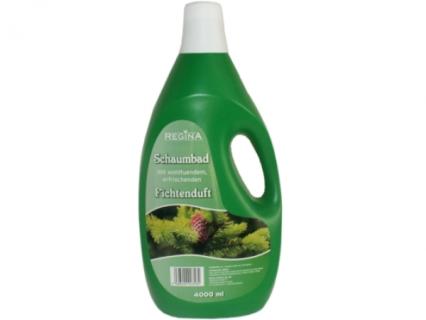 Badezusatz: Schaumbad Fichtenduft | 4 Liter Griffflasche, wohltuend, erfrischend