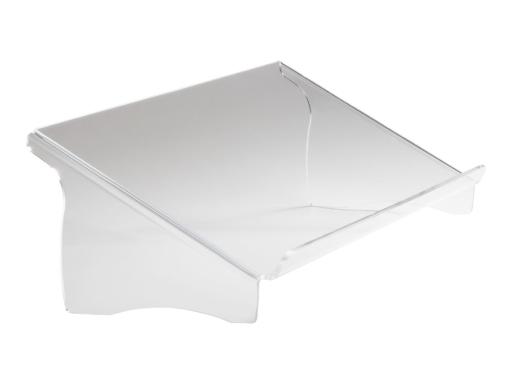 BakkerElkhuizen Notebookständer Q-doc 500, transparentes Acryl