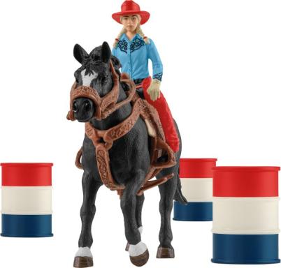 Barrel Racing mit Cowgirl, Nr: 42576