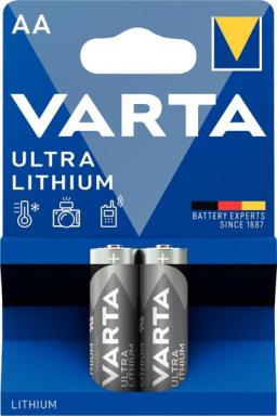 Batterie Lithium Mignon AA 2er Blister Packung