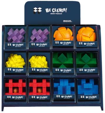 Be clever! Smart Puzzles bunt Holz, Nr: 92050