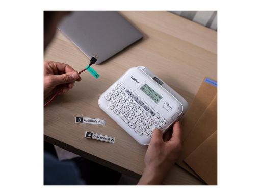 Beschriftungsgerät P-Touch D410VP für bis zu 18 mm breite Schriftbänder