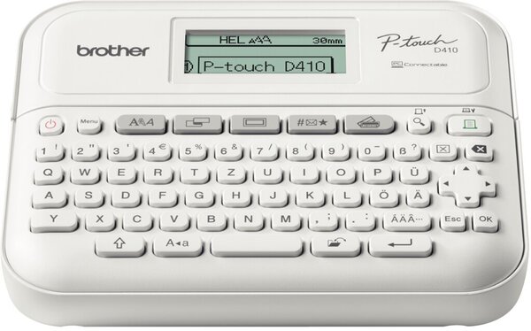 Beschriftungsgerät P-Touch D410 für bis zu 18 mm breite Schriftbänder
