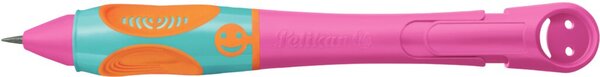 Bleistift griffix B2LPR LovelyPink für Rechtsshänder, Mine HB