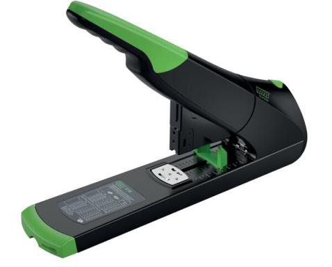 Blockheftgerät B 56 re+new,schwarz bis 200 Blatt, schwarz