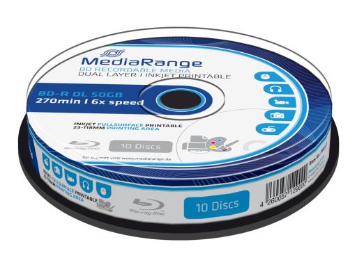 Image Bluray_MediaRange_50GB_5pcs_BD-R_cake_6x_Injekt_img1_3688834.jpg Image